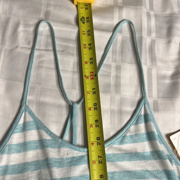 LOLE S BRILEY  DRESS halter short summer dress. spaghetti straps,stripes - Picture 15 of 15